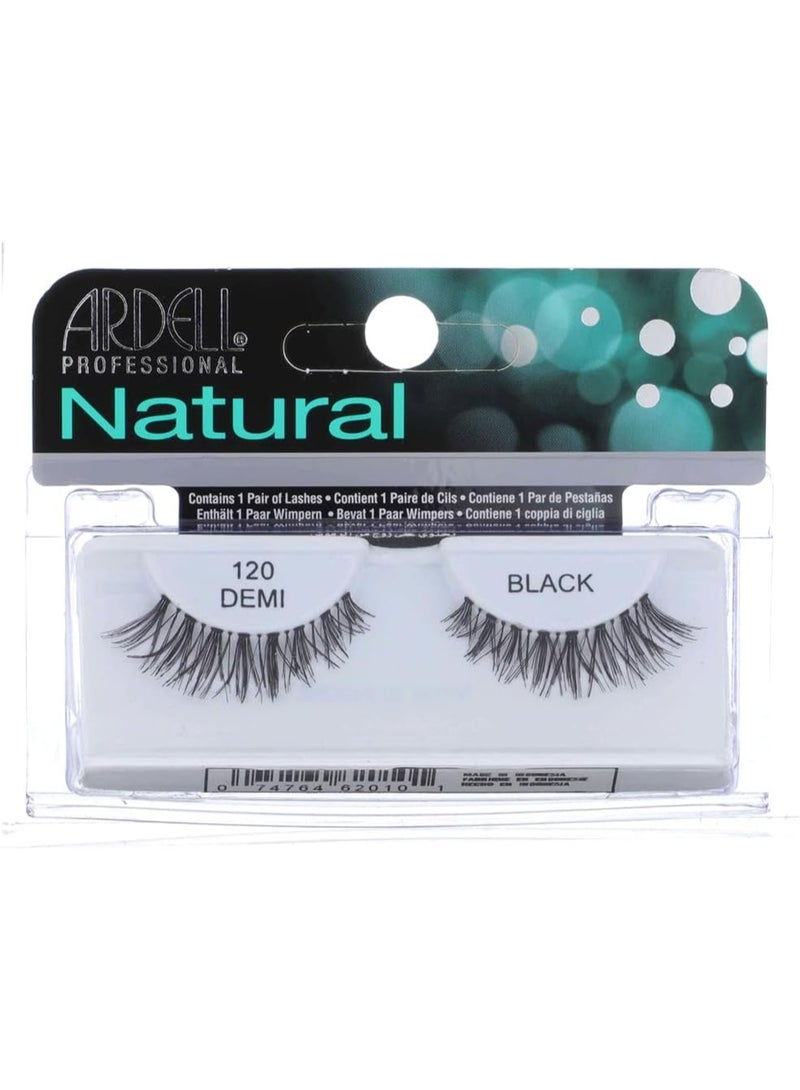 ARDELL Natural Lashes 120 Demi – Black - Image 1